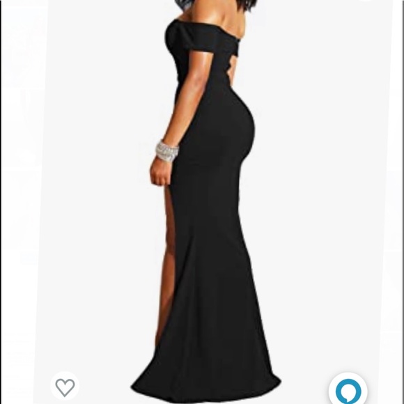 Women’s size medium floor length gown. - Picture 2 of 3